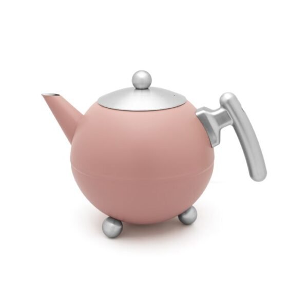 Teapot Duet Bella Ronde 1.2L Blush pink