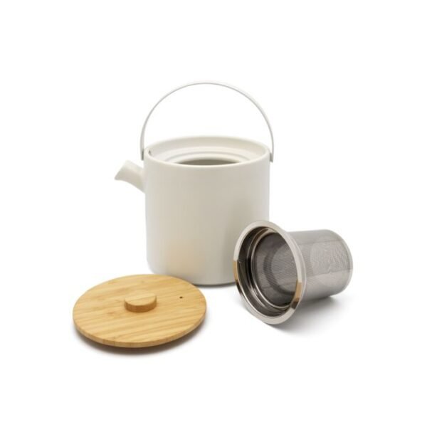 Tea set Umea 1.2L with warmer, white - Image 5