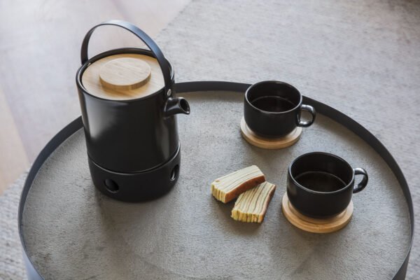 Tea set Umea 1.2L with warmer, black - Image 7