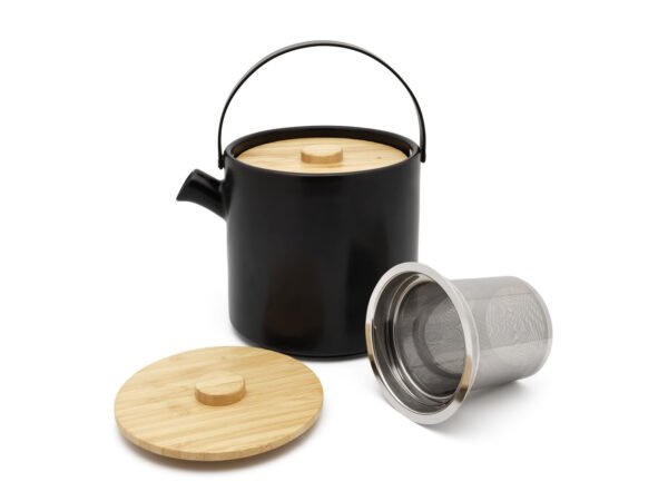 Tea set Umea 1.2L with warmer, black - Image 5