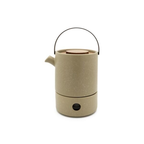 Tea set Umea 1.2L with warmer loam grey