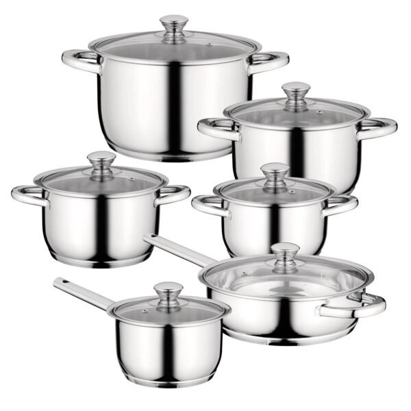 12pcs cookware set Gourmet SS