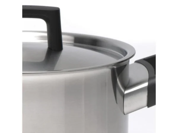 Covered stockpot stainless steel 24 cm - Image 2