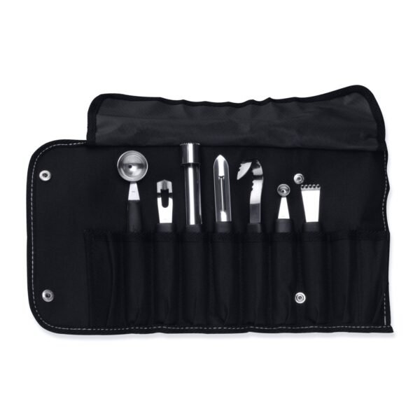 8-pc garnishing set in folding bag