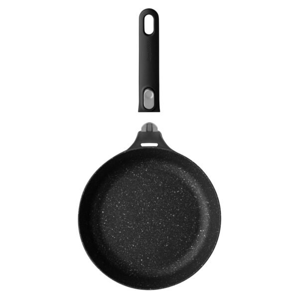 Frying pan with detachable handle black 24 cm - Gem - Image 2