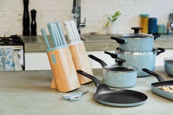 7-pc knife block set Glints Slate - Image 15