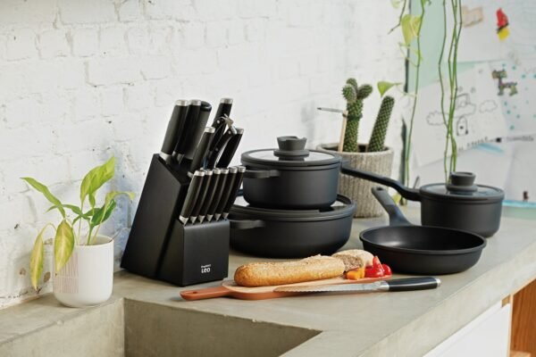 13pc Knife Block set Graphite - Image 13