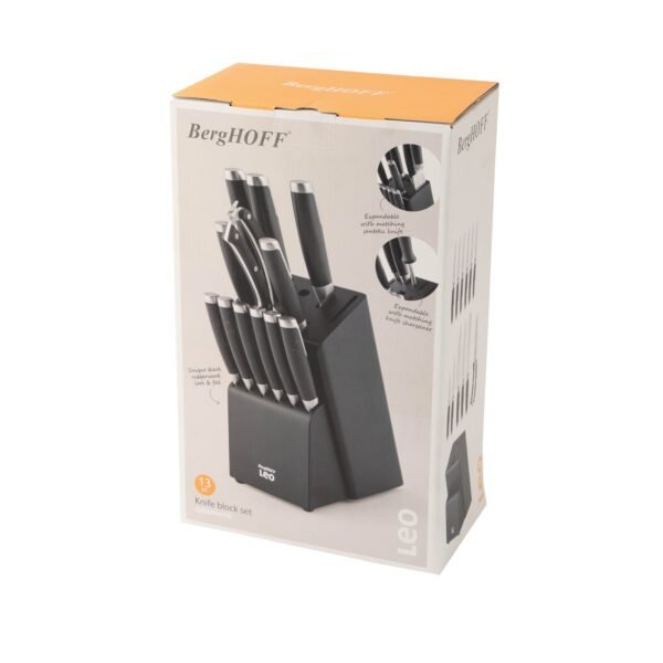 13pc Knife Block set Graphite - Image 14