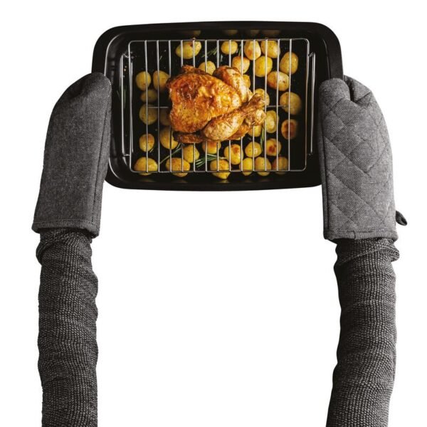 Roaster non-stick with removable rack Graphite 42x28cm - Image 5